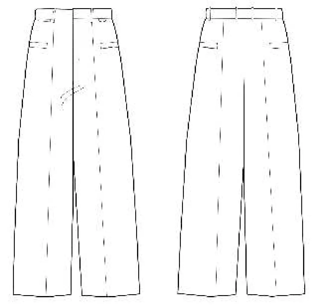 Trousers Black Shadow Guida alle Taglie B2B Ready To Wear